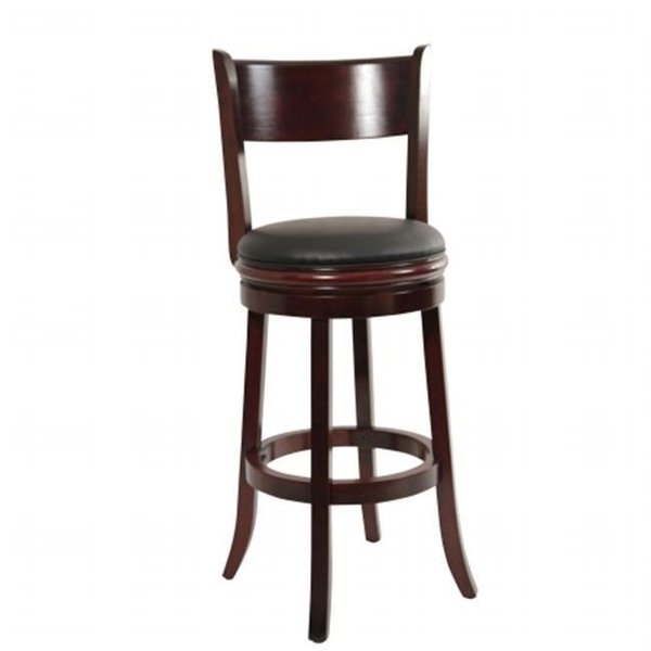 Boraam Boraam 44129 29 in. Palmetto Swivel Stool - English Tudor 44129